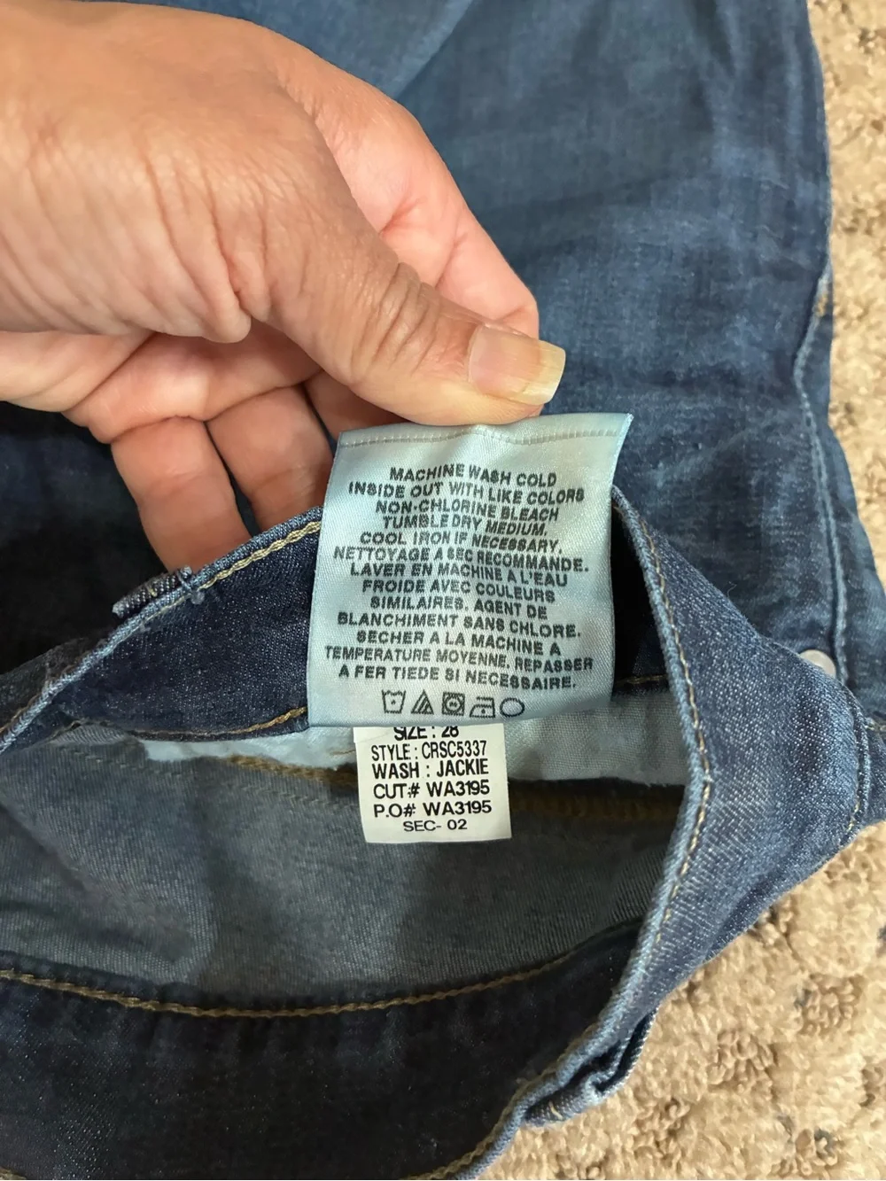 Joes Jeans cropped slim
